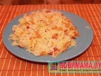 Рис, тушеный с овощами